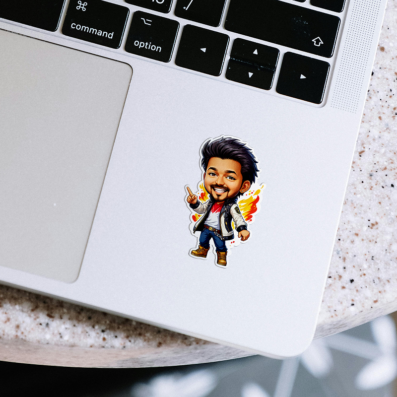Photo-to-Cartoon Stickers - Pack of 5