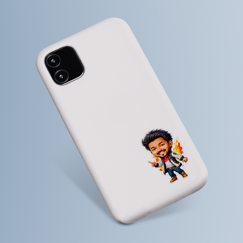 Photo-to-Cartoon Stickers - Pack of 5