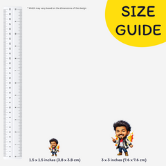 Photo-to-Cartoon Stickers - Pack of 5